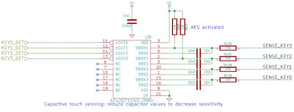 Beast touch sensing