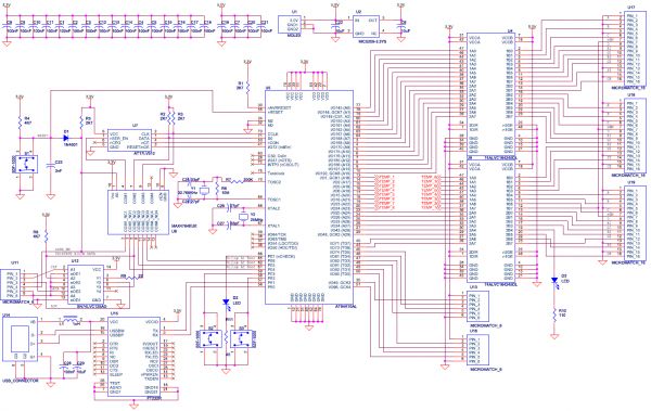 FPSLIC Board Schematics