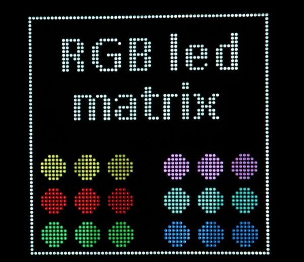 RGB led matrix