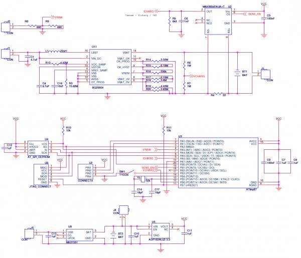 Logging board schematics